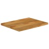 Dessus de table à bord vivant 90x60x3,8 cm bois massif manguier 559731559731