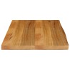 Dessus de table à bord vivant 70x60x3,8 cm bois massif manguier 559732559732