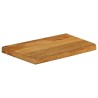 Dessus de table à bord vivant 60x40x3,8 cm bois massif manguier 559733559733
