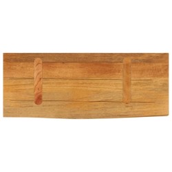 Dessus de table à bord vivant 70x30x3,8 cm bois massif manguier 559736559736