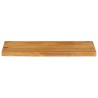 Dessus de table à bord vivant 80x30x3,8 cm bois massif manguier 559737559737