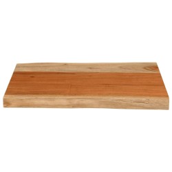 Dessus de table 70x40x3,8 cm rectangulaire bois massif d'acacia 559739559739
