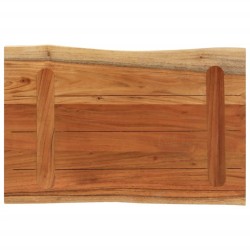 Dessus de table 70x40x3,8 cm rectangulaire bois massif d'acacia 559739559739