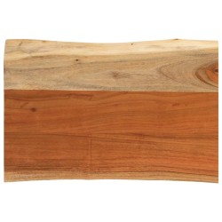 Dessus de table 60x40x3,8 cm rectangulaire bois massif d'acacia 559740559740