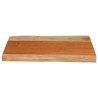 Dessus de table 60x40x3,8 cm rectangulaire bois massif d'acacia 559740559740