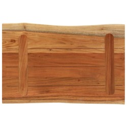 Dessus de table 60x40x3,8 cm rectangulaire bois massif d'acacia 559740559740