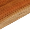Dessus de table 60x40x3,8 cm rectangulaire bois massif d'acacia 559740559740