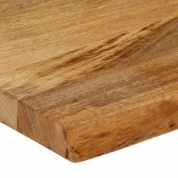 Dessus de table à bord vivant 40x20x3,8 cm bois massif manguier 559746559746