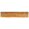 Dessus de table à bord vivant 140x40x2,5cm bois massif manguier 559748559748