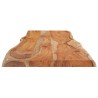 Dessus de table 140x40x2,5 cm rectangulaire bois massif acacia 559749559749