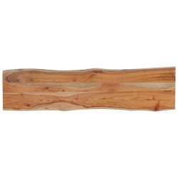 Dessus de table 160x40x2,5 cm rectangulaire bois massif acacia 559750559750