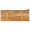 Dessus de table à bord vivant 70x20x3,8 cm bois massif manguier 559752559752