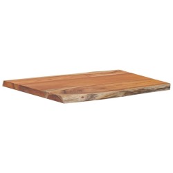 Dessus de table 70x60x2,5 cm rectangulaire bois massif acacia 559754559754