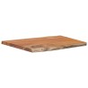 Dessus de table 70x60x2,5 cm rectangulaire bois massif acacia 559754559754