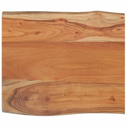 Dessus de table 70x60x2,5 cm rectangulaire bois massif acacia 559754559754