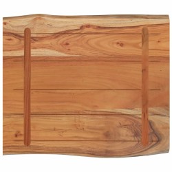 Dessus de table 70x60x2,5 cm rectangulaire bois massif acacia 559754559754
