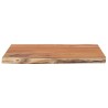 Dessus de table 70x60x2,5 cm rectangulaire bois massif acacia 559754559754
