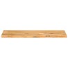 Dessus de table à bord vivant 110x30x3,8cm bois massif manguier 559763559763