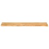 Dessus de table à bord vivant 180x30x3,8cm bois massif manguier 559764559764