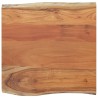 Dessus de table 60x60x2,5 cm carré bois massif acacia 559767559767