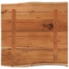 Dessus de table 60x60x2,5 cm carré bois massif acacia 559767559767