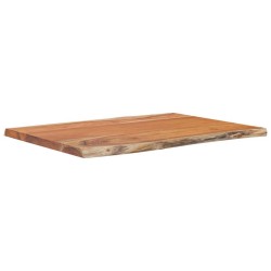 Dessus de table 80x60x2,5 cm rectangulaire bois massif acacia 559768559768