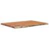 Dessus de table 80x60x2,5 cm rectangulaire bois massif acacia 559768559768