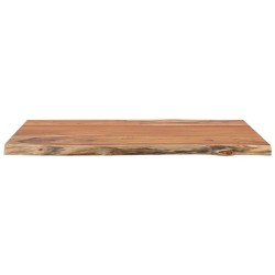 Dessus de table 80x60x2,5 cm rectangulaire bois massif acacia 559768559768