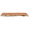 Dessus de table 80x60x2,5 cm rectangulaire bois massif acacia 559768559768