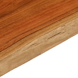 Dessus de table 50x40x3,8 cm rectangulaire bois massif d'acacia 559769559769