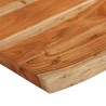 Dessus de table 90x60x3,8 cm rectangulaire bois massif d'acacia 559770559770