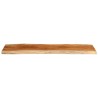 Dessus de table 140x40x3,8 cm rectangulaire bois massif acacia 559773559773