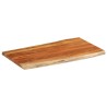 Dessus de table 110x60x3,8cm rectangulaire bois massif d'acacia 559775559775