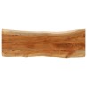 Dessus de table 120x40x3,8 cm rectangulaire bois massif acacia 559779559779