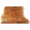 Dessus de table 120x40x3,8 cm rectangulaire bois massif acacia 559779559779
