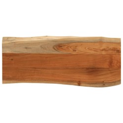 Dessus de table 100x40x3,8 cm rectangulaire bois massif acacia 559780559780