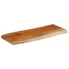 Dessus de table 100x40x3,8 cm rectangulaire bois massif acacia 559780559780