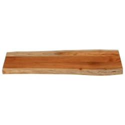 Dessus de table 100x40x3,8 cm rectangulaire bois massif acacia 559780559780
