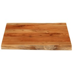 Dessus de table 40x40x3,8 cm carré bois massif d'acacia 559781559781