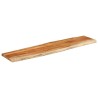 Dessus de table 160x40x3,8 cm rectangulaire bois massif acacia 559782559782