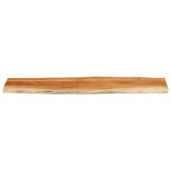 Dessus de table 160x40x3,8 cm rectangulaire bois massif acacia 559782559782