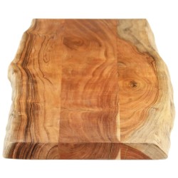 Dessus de table 160x40x3,8 cm rectangulaire bois massif acacia 559782559782