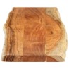 Dessus de table 160x40x3,8 cm rectangulaire bois massif acacia 559782559782