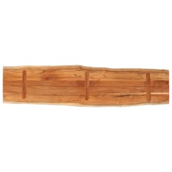 Dessus de table 160x40x3,8 cm rectangulaire bois massif acacia 559782559782