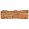 Dessus de table 120x40x2,5 cm rectangulaire bois massif acacia 559786559786