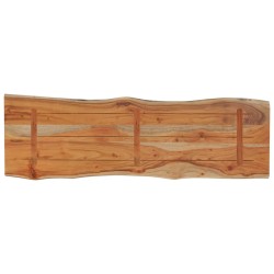 Dessus de table 120x40x2,5 cm rectangulaire bois massif acacia 559786559786
