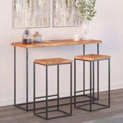 Dessus de table 110x40x2,5 cm rectangulaire bois massif acacia 559787559787