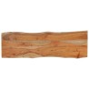 Dessus de table 110x40x2,5 cm rectangulaire bois massif acacia 559787559787