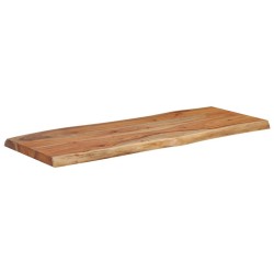 Dessus de table 100x40x2,5 cm rectangulaire bois massif acacia 559788559788