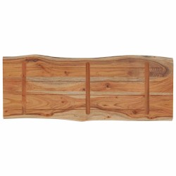 Dessus de table 100x40x2,5 cm rectangulaire bois massif acacia 559788559788